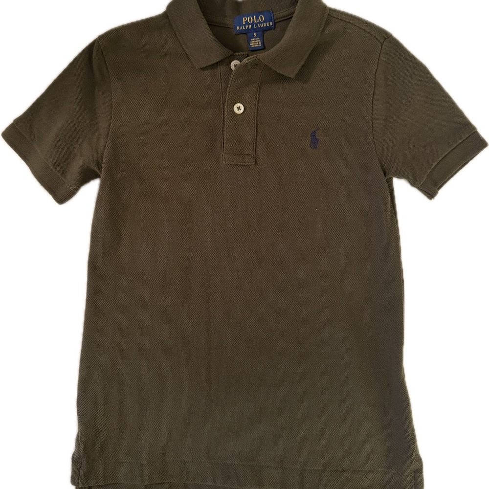 Polo by Ralph Lauren Kids Dark Green Polo Shirt